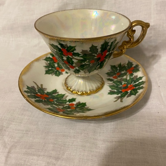 Vcagco ceramic teacup and saucer - Picture 1 of 5